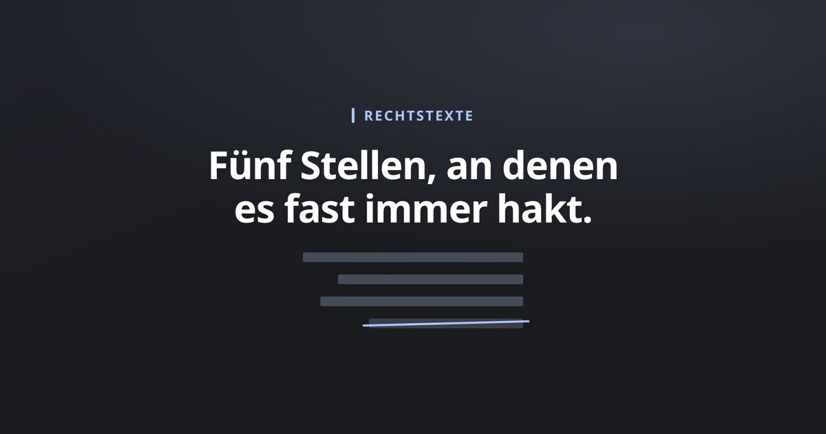 Impressum, Cookies, DSGVO: Was Betriebe übersehen